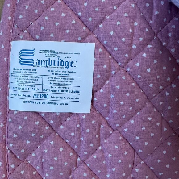 Vintage Cottagecore Goose Pot Holder Set – NWT 80s Enchanted Cottage - Picture 4 of 8